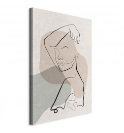 Leinwandbild - Romantic Morning (1 Part) Vertical