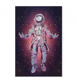 Canvas Print - Lonely Traveler (1 Part) Vertical