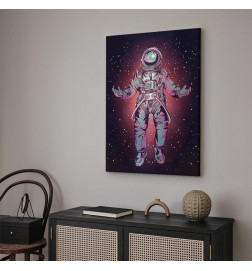 Canvas Print - Lonely Traveler (1 Part) Vertical