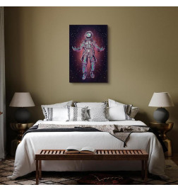 Canvas Print - Lonely Traveler (1 Part) Vertical