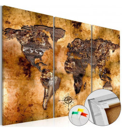 Decorative Pinboard - Shade of Gold