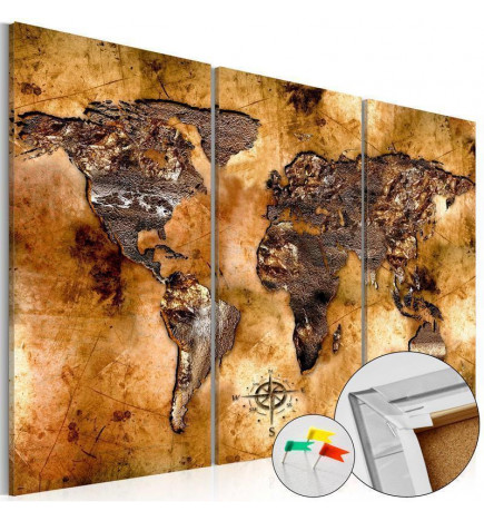 Decorative Pinboard - Shade of Gold