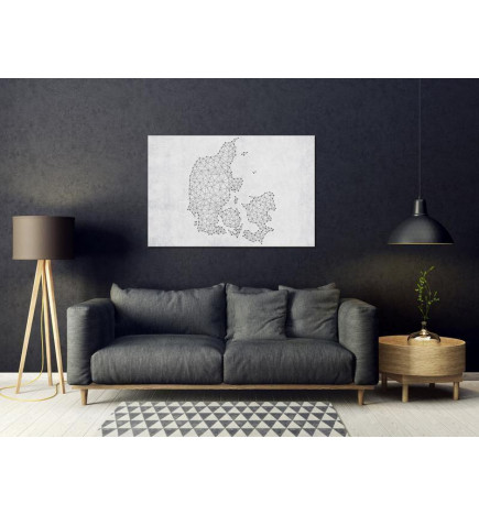 Afbeelding op kurk - Geometric Land