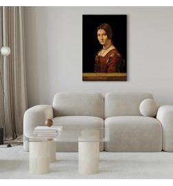 Quadro - Leonardo da Vinci – Beautiful Ferronière