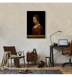 Quadro - Leonardo da Vinci – Beautiful Ferronière