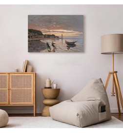 Taulu - Claude Monet – Hauling a Boat Ashore, Honfleur