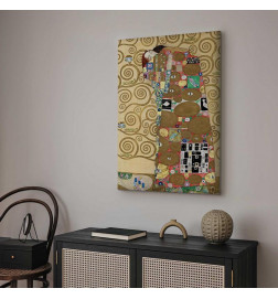 Canvas Print - Gustav Klimt – The Fulfillment