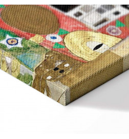 Leinwandbild - Gustav Klimt – The Fulfillment