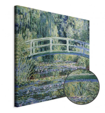 Canvas Print - Claude Monet – Footbridge in Giverny