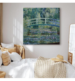 Canvas Print - Claude Monet – Footbridge in Giverny