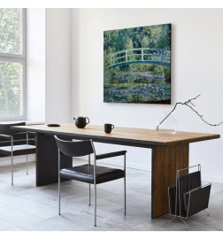 Leinwandbild - Claude Monet – Footbridge in Giverny