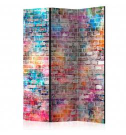 124,00 € Room Divider - Colourful Brick [Room Dividers]