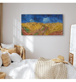 Canvas Print - Vincent van Gogh – Wheatfield With Crows