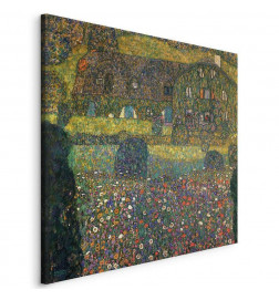 Glezna - Gustav Klimt – Country House on the Attersee Lake