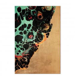 Seinapilt - Composition of Micro Shapes (1-part) - Abstract Forms of Colors