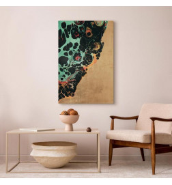 Schilderij - Composition of Micro Shapes (1-part) - Abstract Forms of Colors