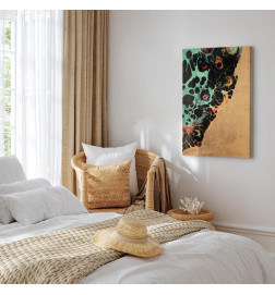 Tableau - Composition of Micro Shapes (1-part) - Abstract Forms of Colors