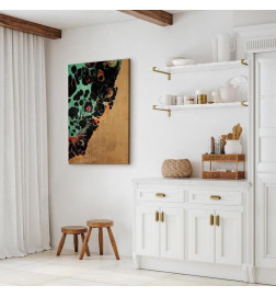 Tablou - Composition of Micro Shapes (1-part) - Abstract Forms of Colors