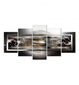 Schilderij - Dance of the planets