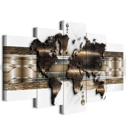 Quadro - Metalic World
