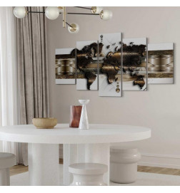 Canvas Print - Metalic World