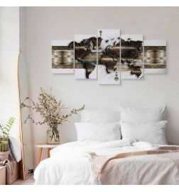 Canvas Print - Metalic World