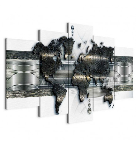 Slika - Metal World Map