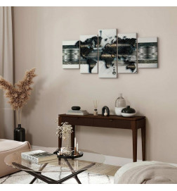 Tablou - Metal World Map