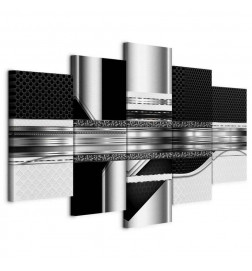 Canvas Print - Silver Cut