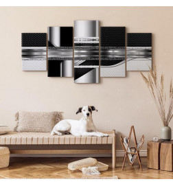 Schilderij - Silver Cut