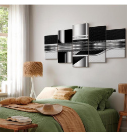 Canvas Print - Silver Cut