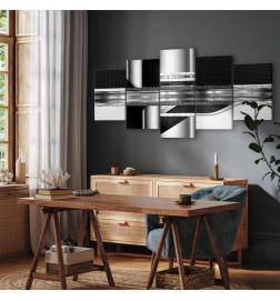 Canvas Print - Silver Cut