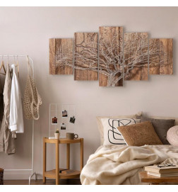 Schilderij - Tree Story