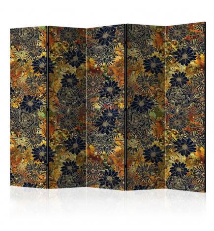 172,00 € 5-teiliges Paravent - Floral Madness II [Room Dividers]