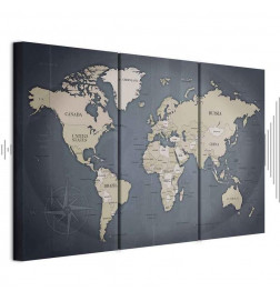 Leinwandbild - Anthracitic World