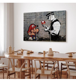 Tablou - Super Mario Mushroom Cop by Banksy