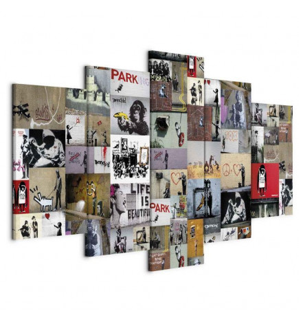 Tableau - Art of Collage: Banksy IV