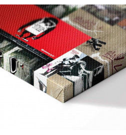 Tablou - Art of Collage: Banksy IV