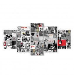 Canvas Print - Street Art: Banksy IV