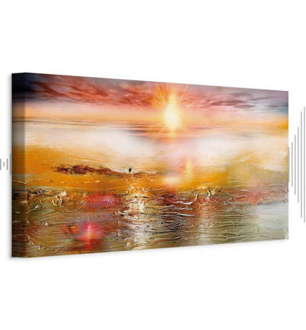 Canvas Print - Orange Sea