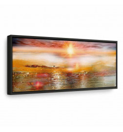 Canvas Print - Orange Sea