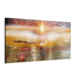 Canvas Print - Orange Sea