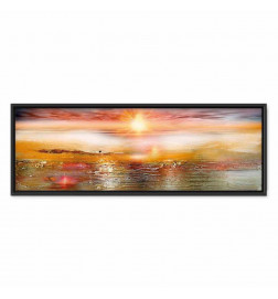 Quadro - Orange Sea