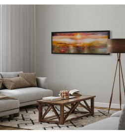 Canvas Print - Orange Sea