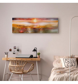Canvas Print - Orange Sea