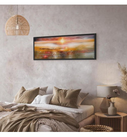 Canvas Print - Orange Sea