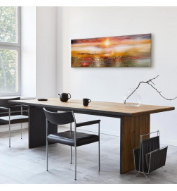 Canvas Print - Orange Sea