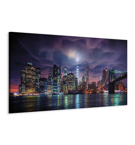 Leinwandbild - New York: Dark City