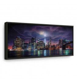 Leinwandbild - New York: Dark City