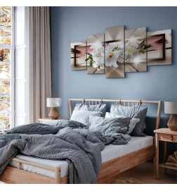 Canvas Print - Emerging from the Underworld (5 Parts) Wide